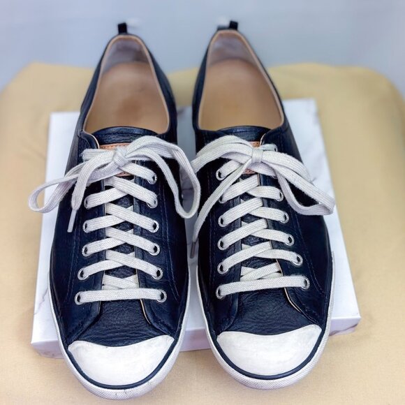 Coach Low Top Leather Fashion Sneaker Shoes Alex Men Shoe - Picture 3 of 6